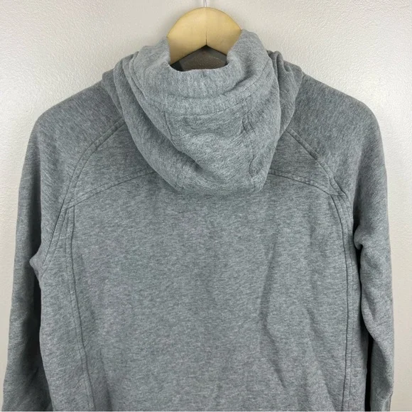 Lululemon Wind Down Pullover Hoodie Sweatshirt Womens Size 8 Gray Athletic Comfy - Picture 7 of 10